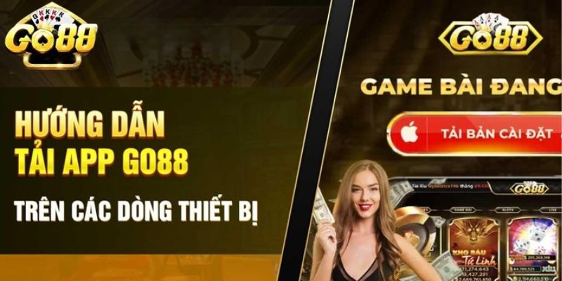 Tải ứng dụng Go88 trên iOS và Android